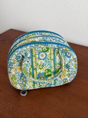 VERA BRADLEY English Meadow Travel Cosmetic Bag